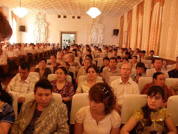 На конференции учителей русского языка в г. Ургенче